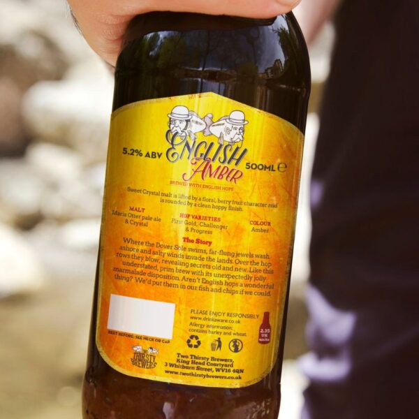 Native English copywriter Malaga - Product labels 1